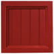 Extra Wide Kitchen Pantry Cabinet, Persimmon Red
