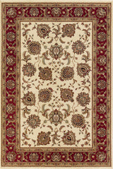 Oriental Weavers Ariana Collection Ivory/Red Oriental Indoor Area Rug 10'X12'7"