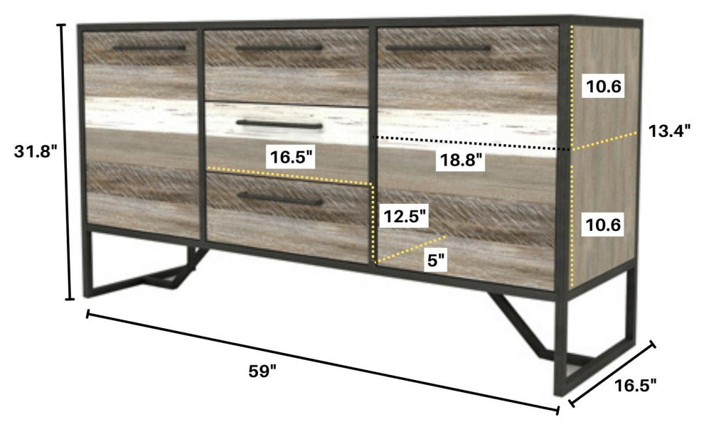 Metro Havana Sideboard