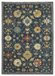 Fabienne Oriental Floral Indoor Area Rug, Blue, 5'3"x7'6"