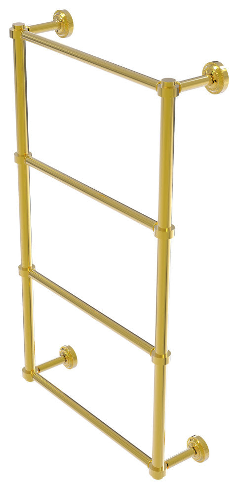 Dottingham 4 Tier 36" Ladder Towel Bar, Polished Brass