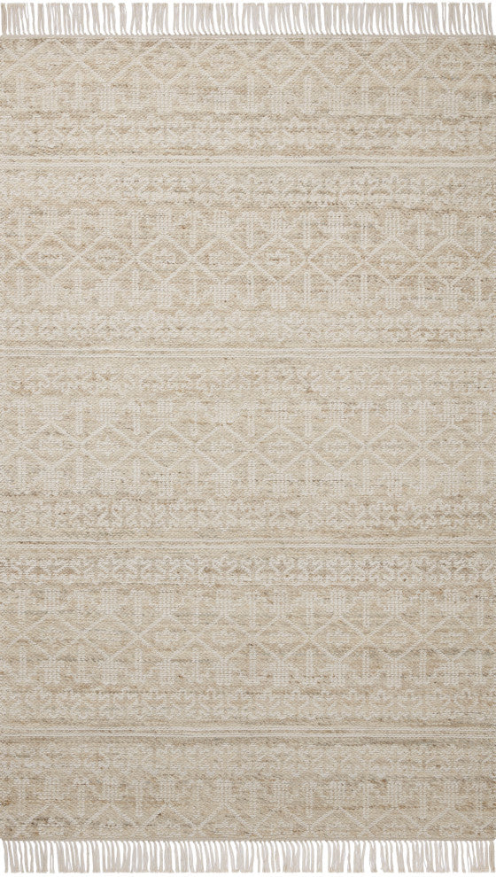 Angela Rose x Loloi Rivers Sand / Ivory 2'-3" x 3'-9" Accent Rug