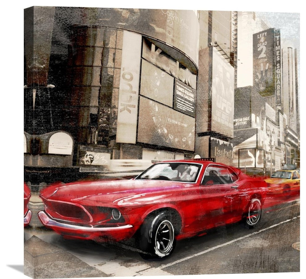 Red Rocket, 24"x24"