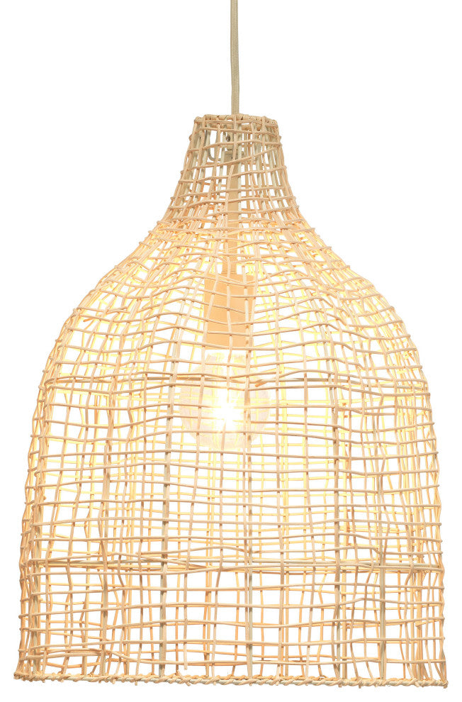 Whisper Rattan 1-Light Pendant