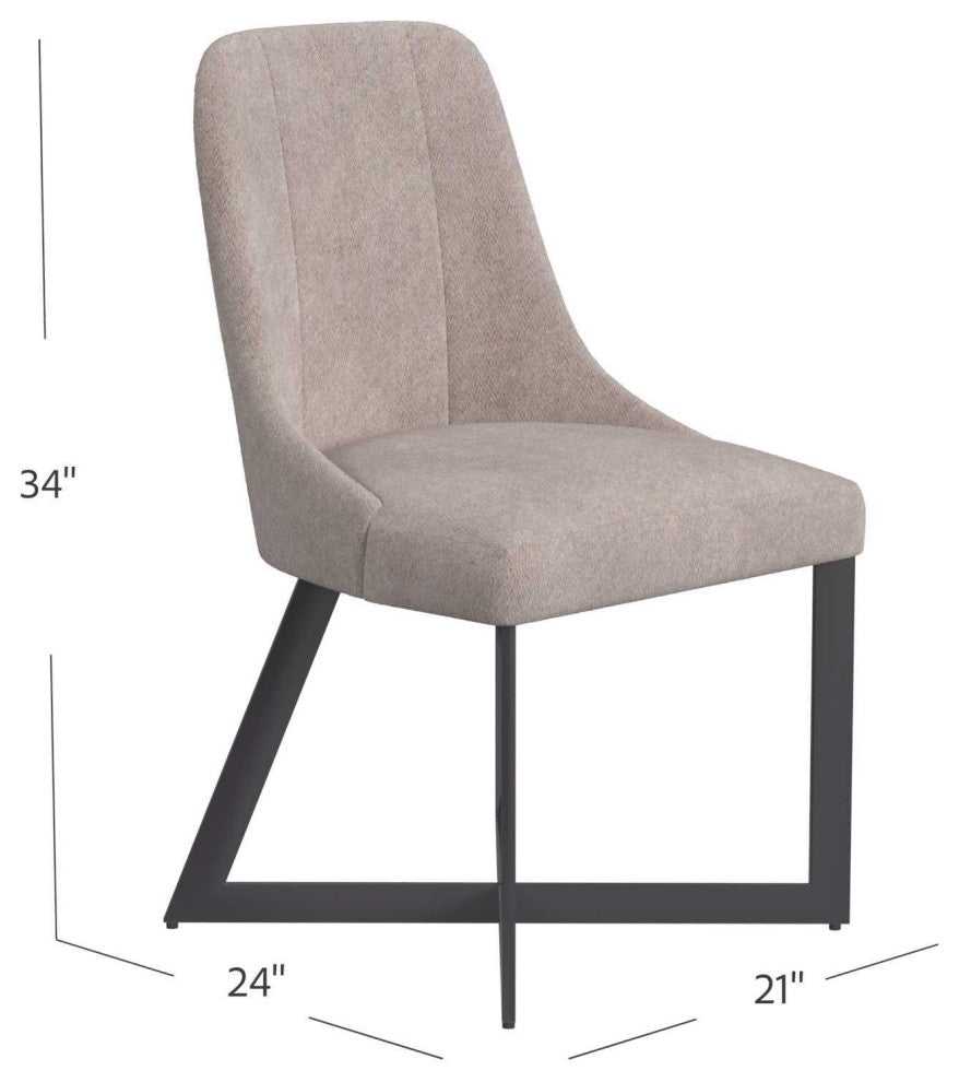 Trucco Dining Chair, Bronze
