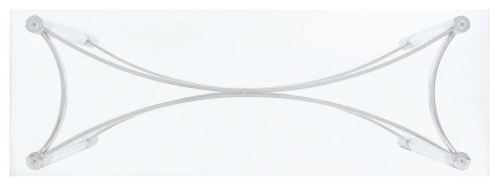 Safavieh Couture Letty Acrylic Console Table Silver
