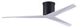Matthews Fan, Eliza-H Geometric Ceiling Fan, Matte Black, Gloss White