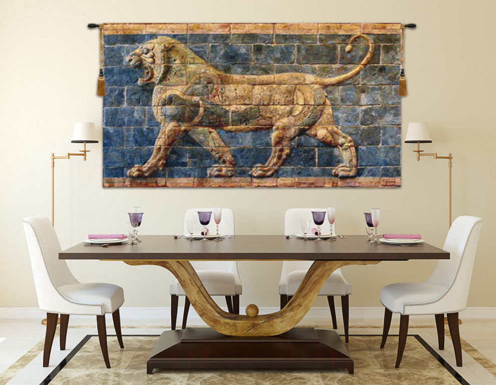 Lion II Darius Belgian Wall Tapestry