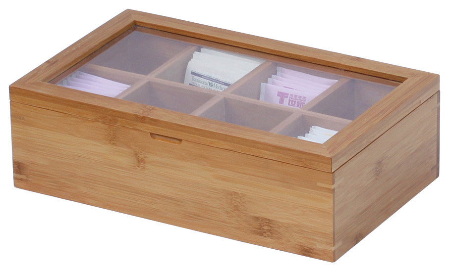 Oceanstar Bamboo Tea Box