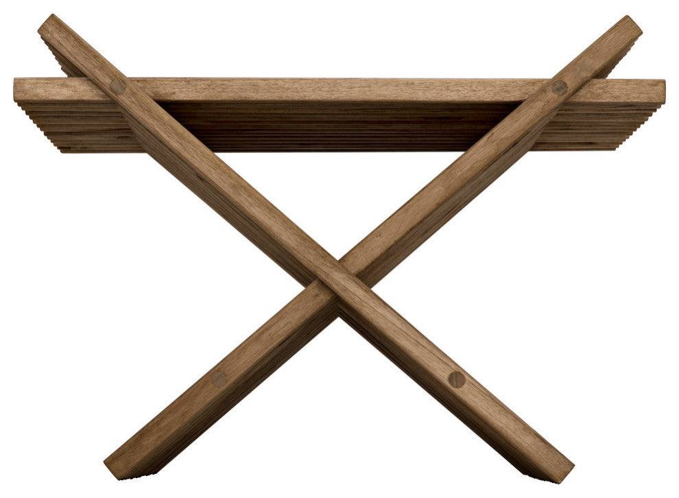Dede Folding Stool, Teak