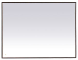 Modern Black Led Mirror