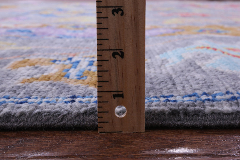 8' 3" X 9' 11" Hand Knotted Turkish Oushak Wool Rug - Q14842