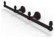 Waverly Place 3 Arm Guest Towel Holder, Antique Bronze