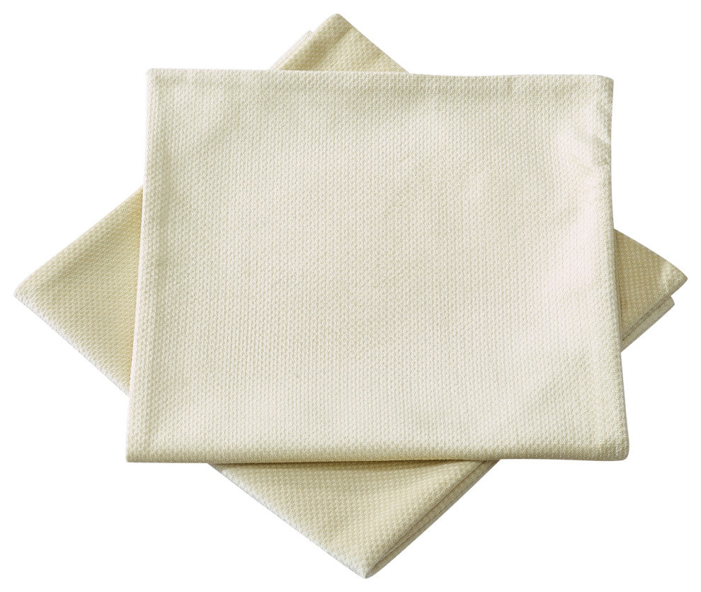 Milliken Plush Pillow Shell 2 Piece Set, Angora, 14" X 26"