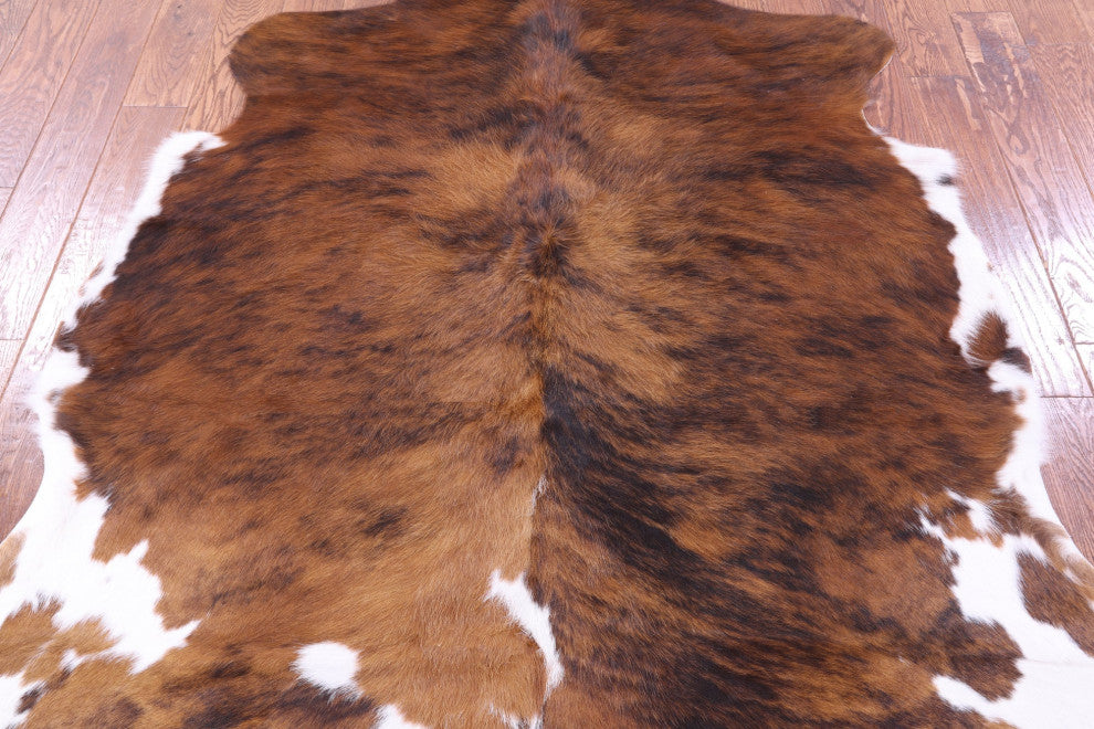 6' 4" X 6' 1" Natural Cowhide Rug C2313