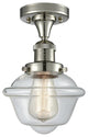 Innovations 517-1Ch-Pn-G532-Led 1 Light Dimmable Led 11" Semi-Flush Mount