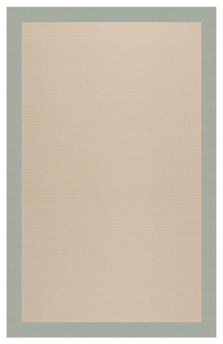 Zoe-Beach Sisal Machine Tufted Rectangle Rug, Marine Blue, 8'x8'
