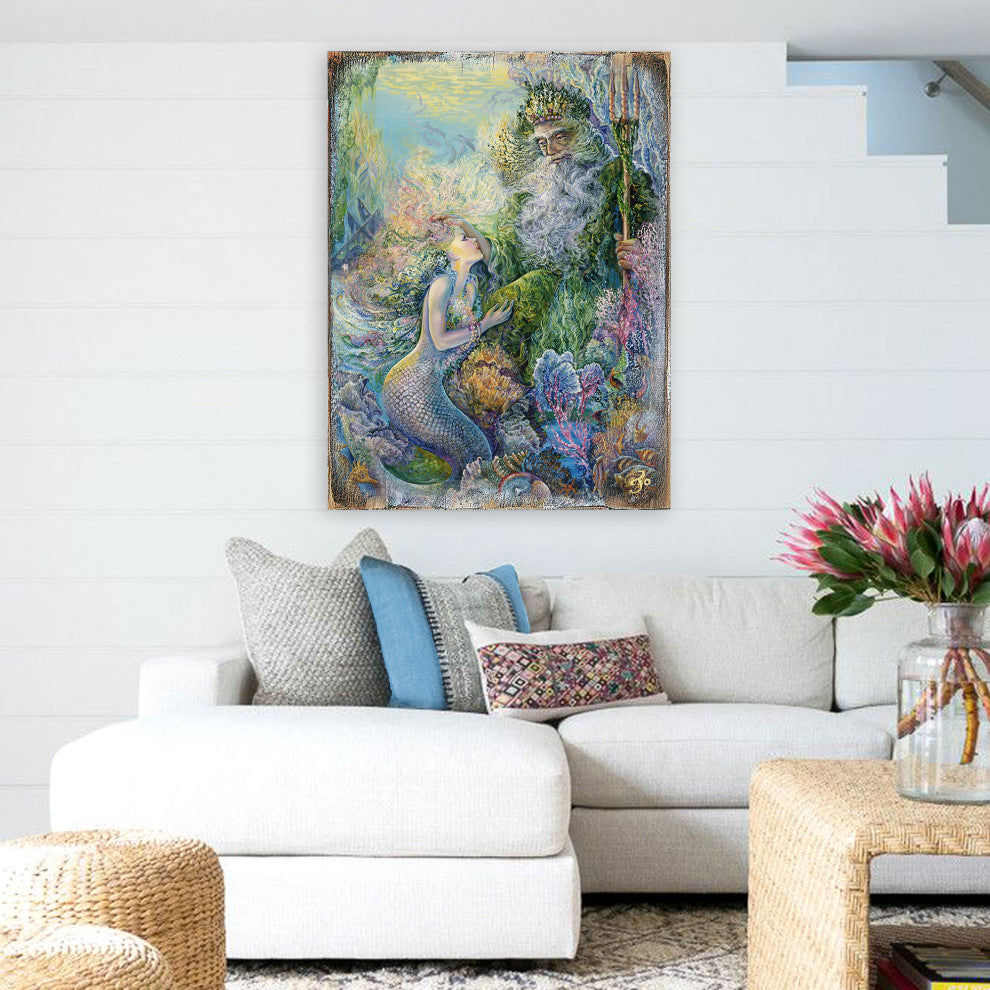 My Savior of The Sea Wall and Table Top Wooden Decor, 36x24
