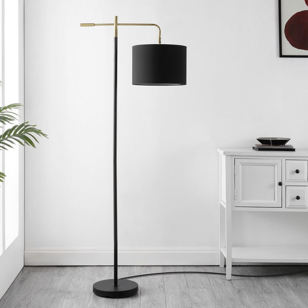 Safavieh Thera 65" Floor Lamp, Black