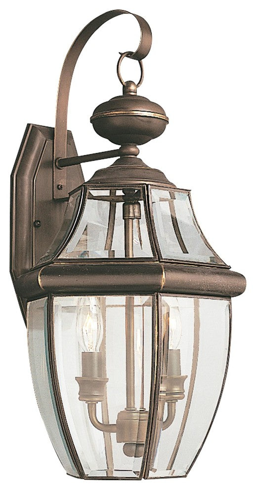 Generation Lighting Lighting 2-Light Outdoor Lantern, Bronze