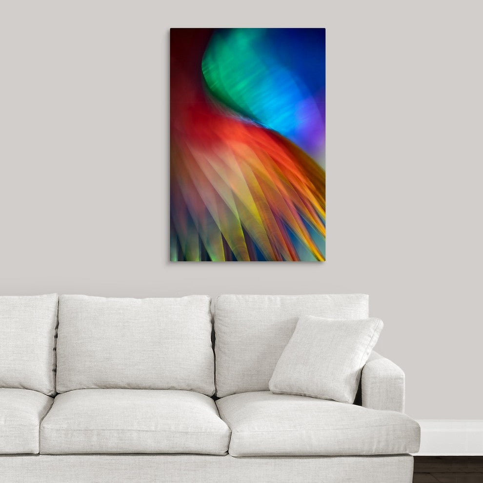 "Flamenco" Wrapped Canvas Art Print, 24"x36"x1.5"