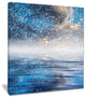 "Blue Sky Reflection in the Lake" Skyscape Canvas Photo Print, 30"x40"