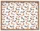 Deny Designs Wonder Forest Darling Dachshunds Rectangular Tray