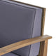 Abena Outdoor Acacia Wood Club Chair