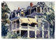 "The Mansard Roof, 1923" Digital Paper Print by Edward Hopper, 32"x23"