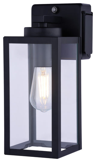 Vaxcel Lighting T0786 Lombard 12" Tall Outdoor Wall Sconce - Textured Black