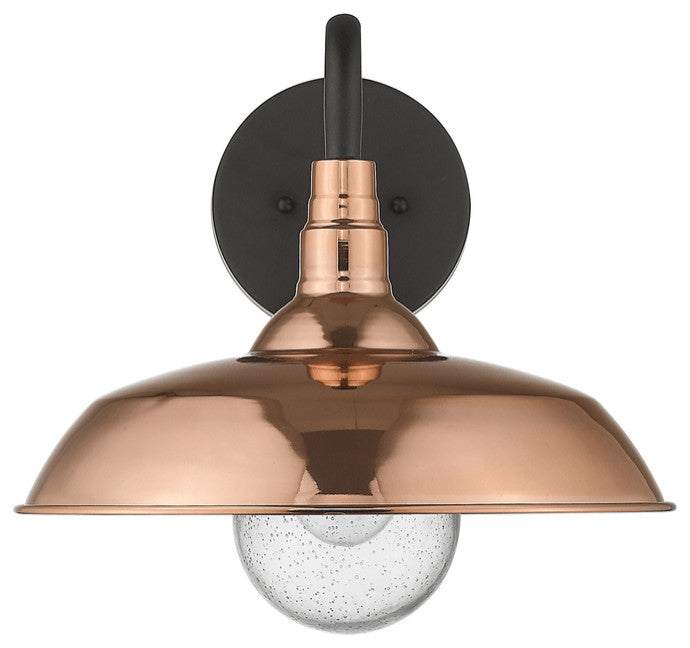 Burry 1-Light Copper Wall Light