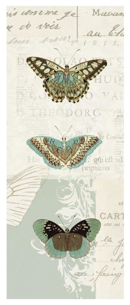 "En Bleu IX" Digital Paper Print by Katie Pertiet, 26"x62"