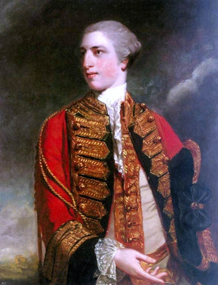 Sir Joshua Reynolds Portrait of Charles Fitzroy Wall Decal