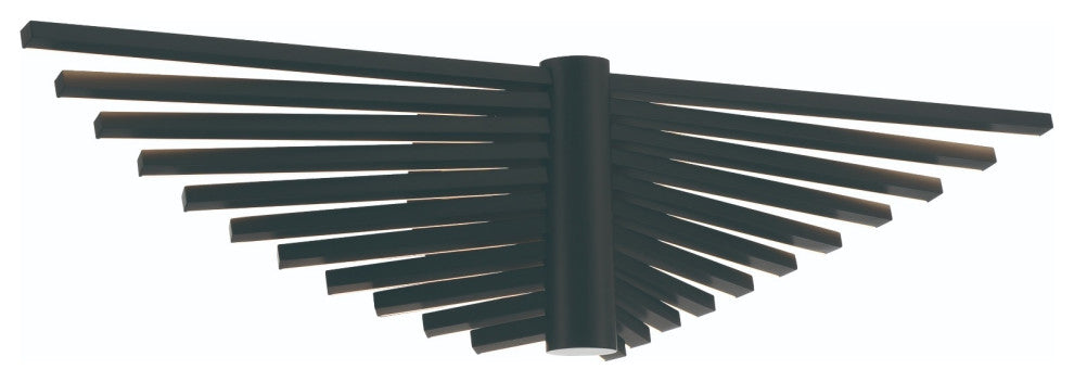 Seraph 1 Light 24.5" Sconce, Black