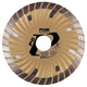 Pearl Abrasive P5 SD Gold Waved Core Turbo Blades Tile Cutting and More, 4.5"