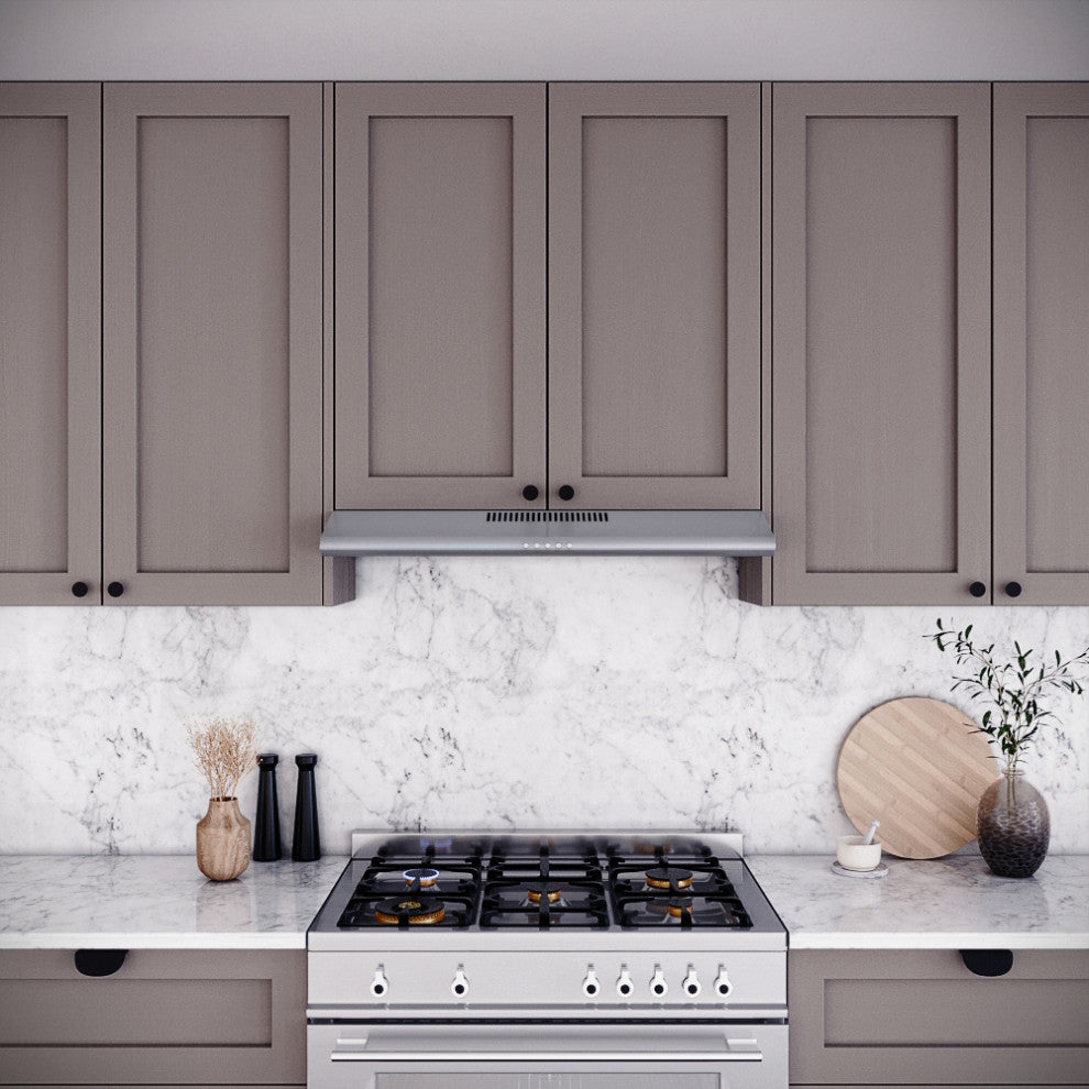 Streamline 36" Amendola Convertible Undermount Range Hood, Stainless Steel