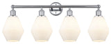 Innovations 616-4W-PC-G651-6 4 Light Bath Vanity Light, Polished Chrome