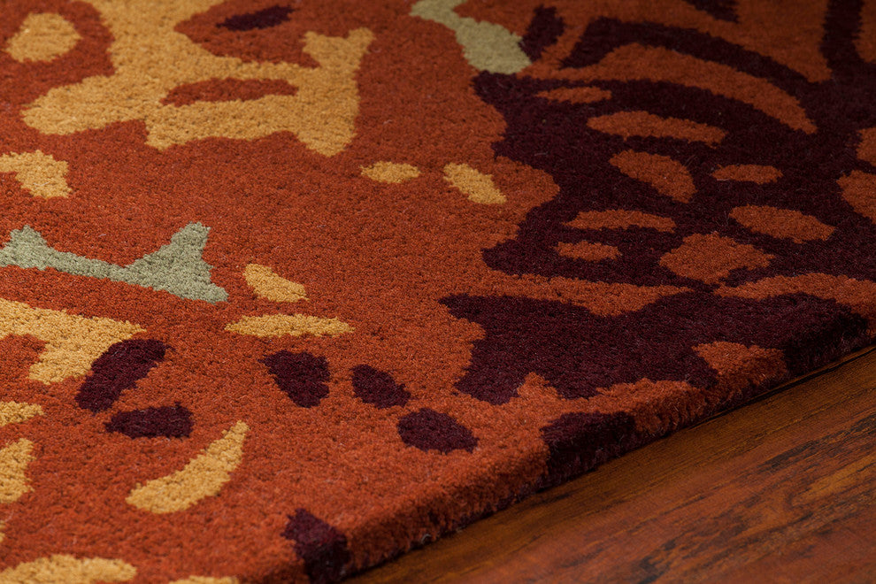 Nirvana Contemporary Area Rug, 9''x13'' Rectangle