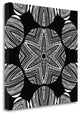 "Kaleidoscope Duo III" By Sabine Berg, Giclee Print on Gallery Wrap Canvas