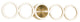 Glo 24" LED Vanity Light, Satin Brass, 3000K