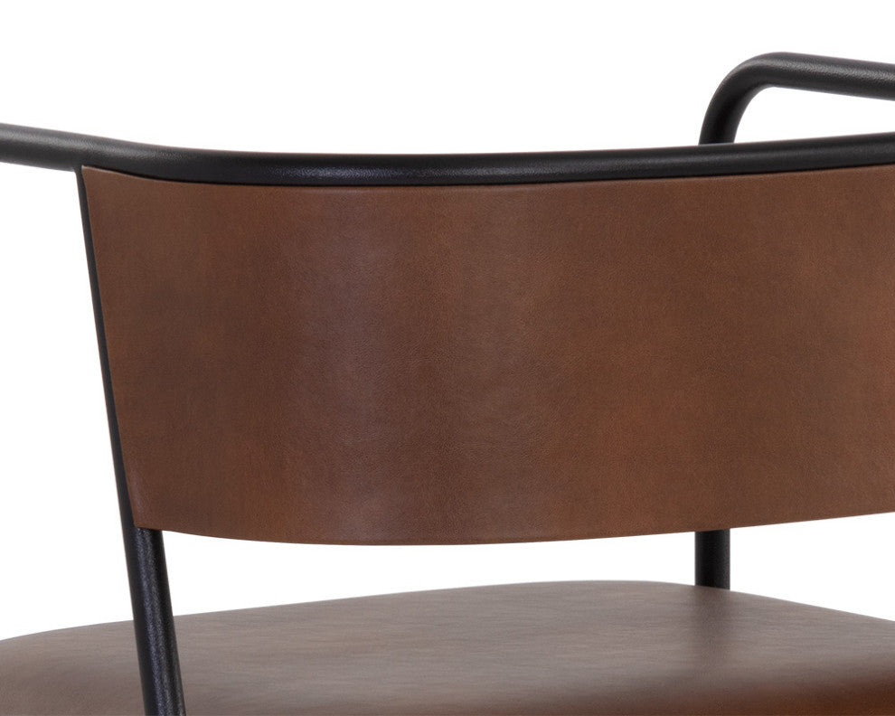 Brenan Dining Armchair Bravo Cognac
