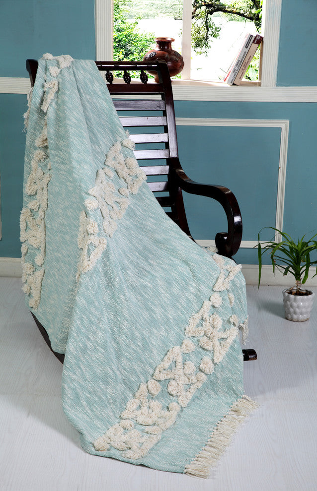 Partly Cloudy Throw Blanket