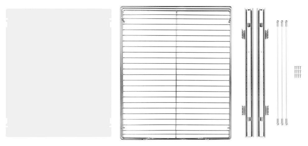 VEVOR Pull Out Cabinet Under Sink Organizer 14x21" Wire Drawer Basket