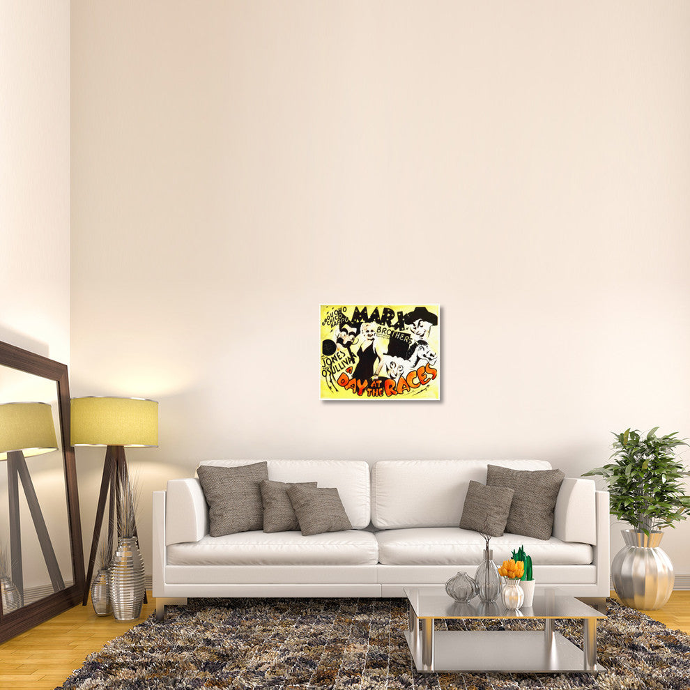"Marx Brothers - A Day at the Races 10" Canvas Giclee, 30"x24"