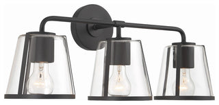 Fulton 3-Light Black Bathroom Vanity