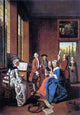 II Jan Horemans Concert in an Interior Wall Decal