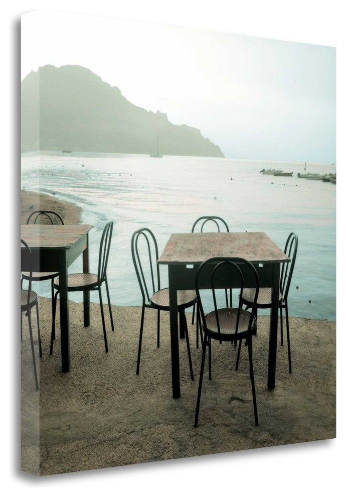 "Atrani Caffe - 6" By Alan Blaustein, Giclee Print on Gallery Wrap Canvas