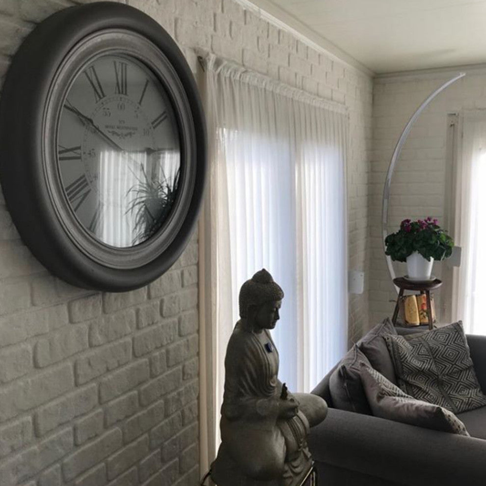 Faux Brick Wall 3D Wall Panels, White, Sample 10x10"