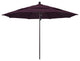 11' Fiberglass Umbrella Bronze, Pacifica, Purple, 11'