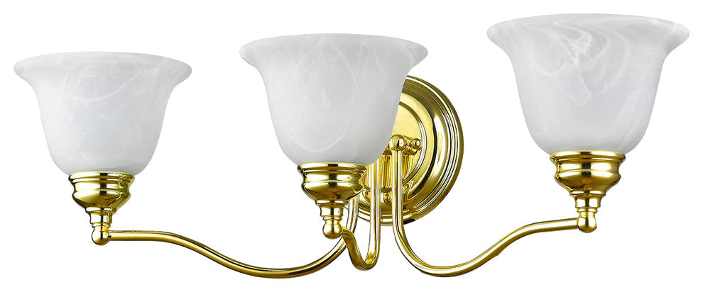 Essex Bath Light, Polished Brass